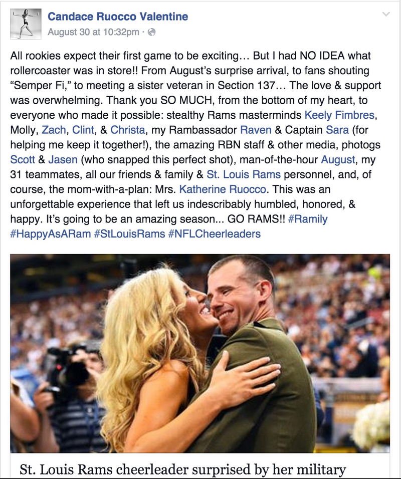 Illustration for article titled Surprise Military Reunions At NFL Games Reach Peak Bullshit